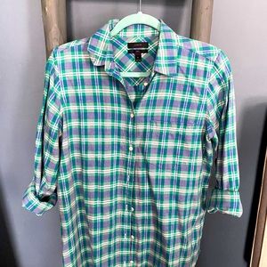 JCrew flannel button up